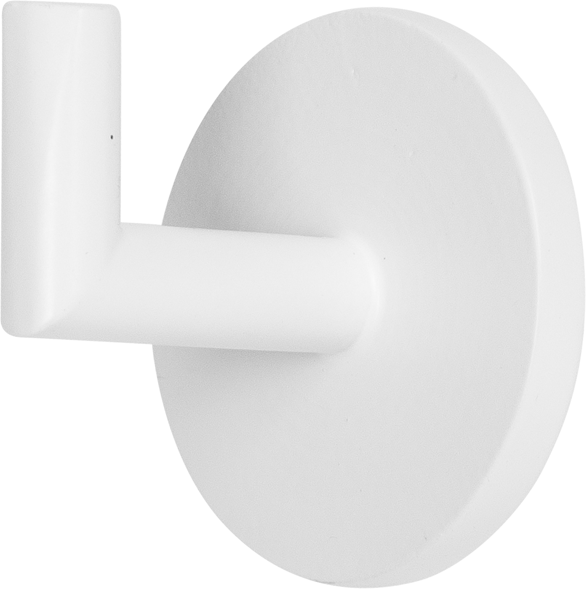 82549776 Крючок для штор , 3 см, металл, цвет белый, 2 шт. Белый Матовый STLM-0029588 INSPIRE 