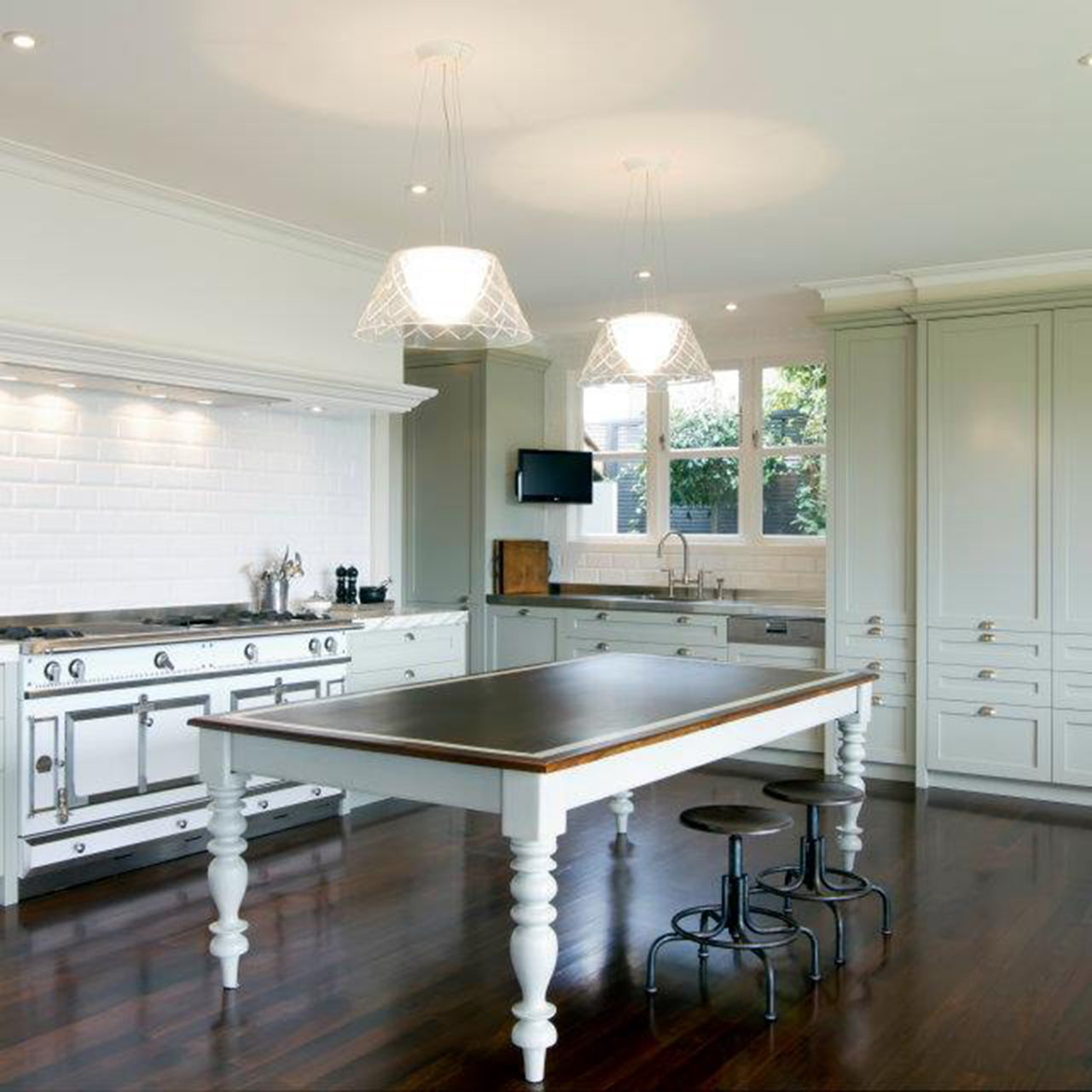 4273 Смеситель для мойки IO с рычажными ручками и ополаскивателем Traditional Perrinandrowe - Вид №3