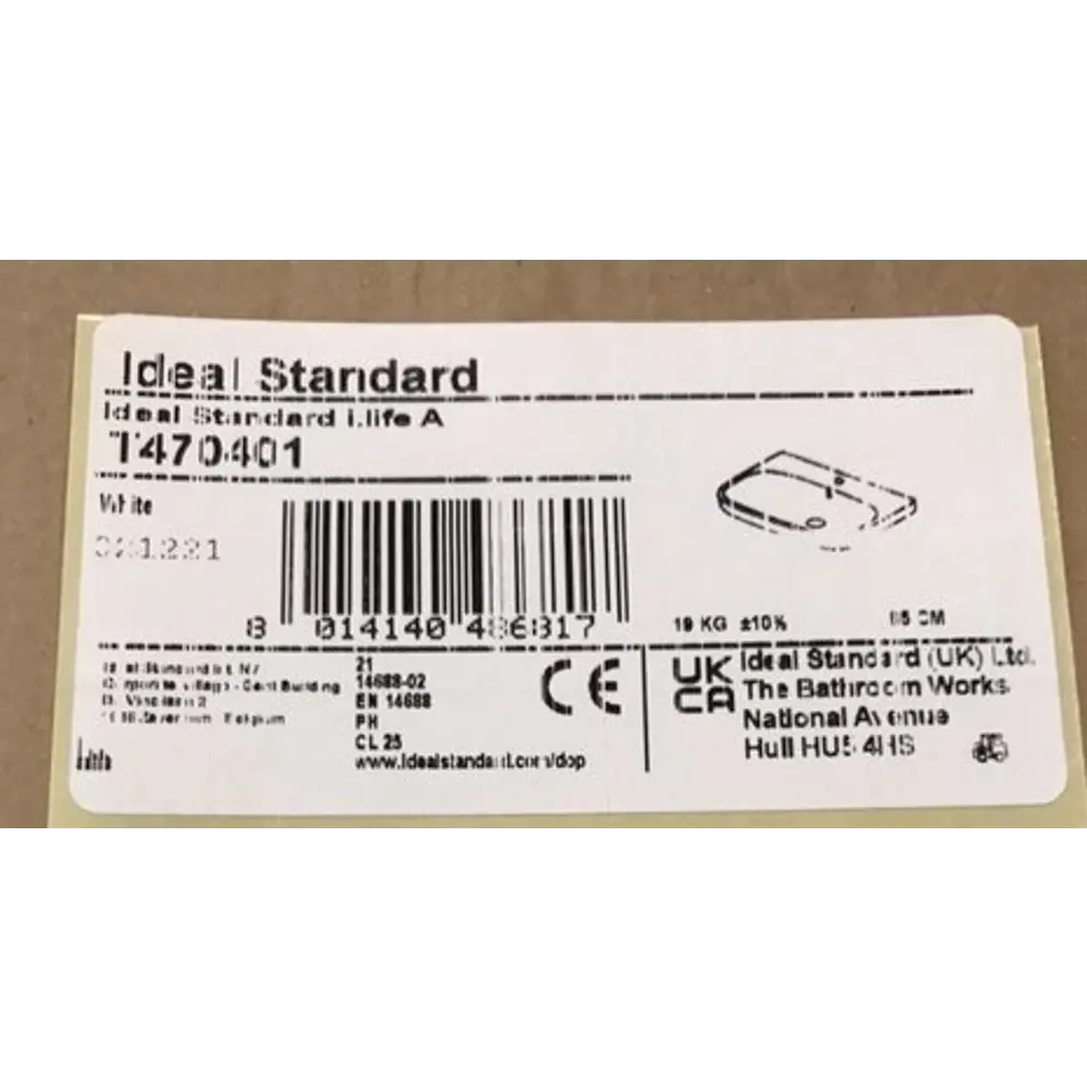 Умывальник подвесной Ideal Standard i life 65 см 83533569 STLM-2062718  - Вид №4