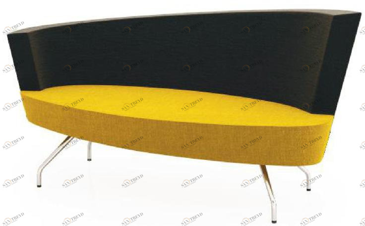 TALIN Диван из ткани Elipse sun-id-1348334