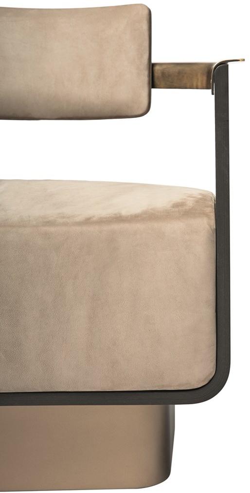 Shake Кресло в набуке с подлокотниками Boston sun-id-1506142 - Вид №1