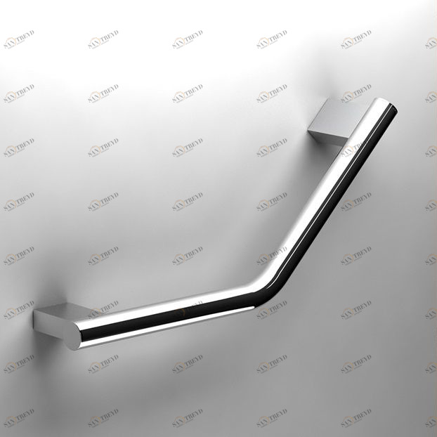 Sonia Поручень угловой 370 мм настенный Lux Grab Bars Хром 153244