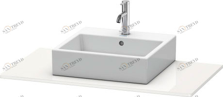 XS060E08585 XSquare Консоль Белый глянцевый лак Duravit