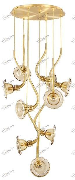 MULTIFORME Подвесной светильник из дутого стекла Ikebana Ss3370-9