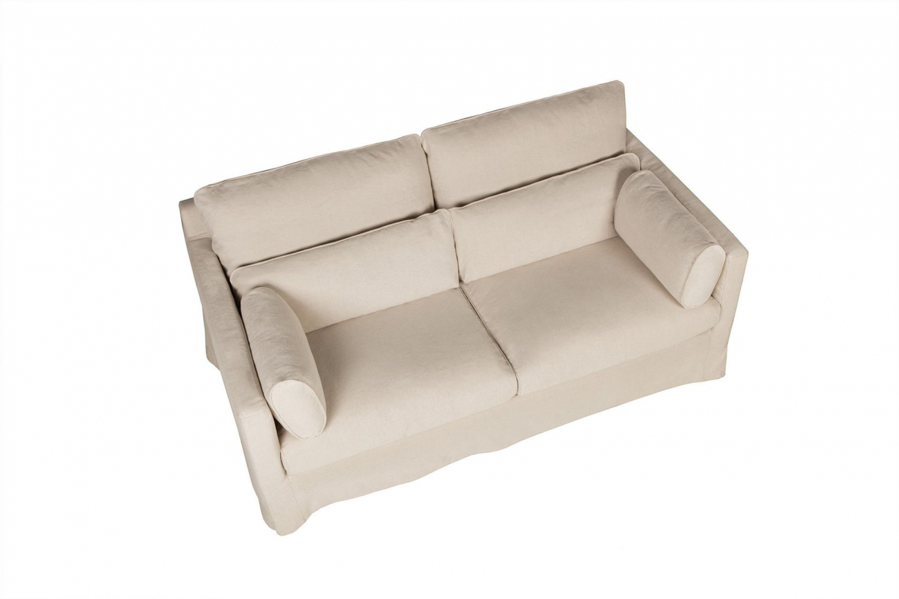 Диван Sara двухместный прямой молочный SITS ДИЗАЙНЕРСКИЕ, SARA 192333 Бежевый;молочный  - Вид №3