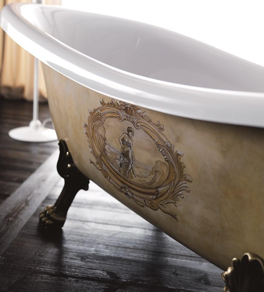 Gruppo Treesse Овальная ванна в классическом стиле Vasche in stile classico sun-id-1418789 - Вид №2