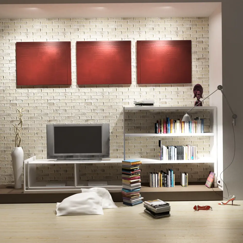 MONTE ALBA Эллин Брик — гипсовая плитка под кирпич для интерьера 12949897 STLM-0002580 - Вид №4