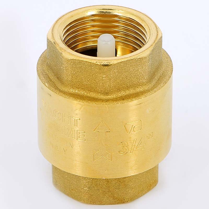 Клапан обратный пружинный YACHT с пластиковым затвором TIEMME 3/4" 3500004 - Вид №3