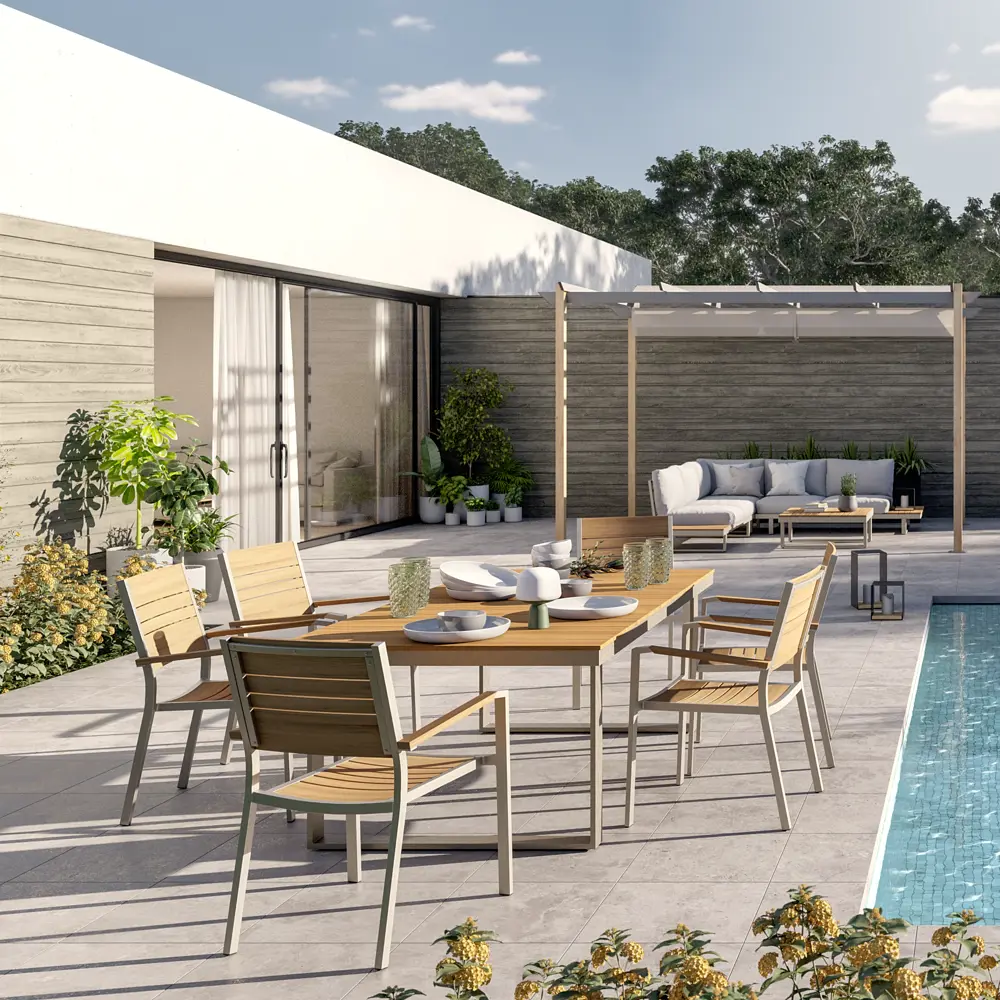 Стол садовый NATERIAL Menorca для комфортного отдыха на природе 82922567 STLM-0037944 - Вид №6