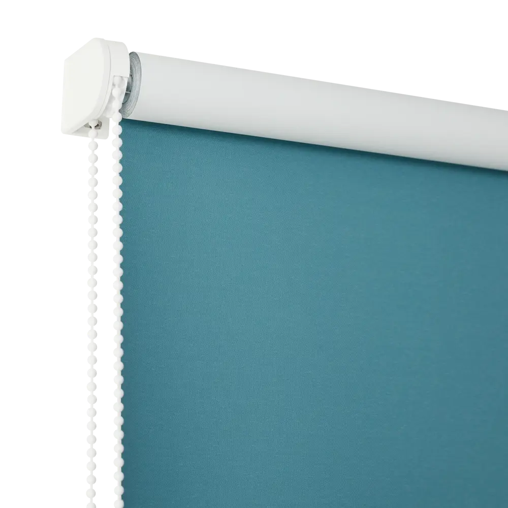 Штора рулонная блэкаут Inspire Santos 140x175 см бирюзовая Celadon 2 STLM-2013225 - Вид №2