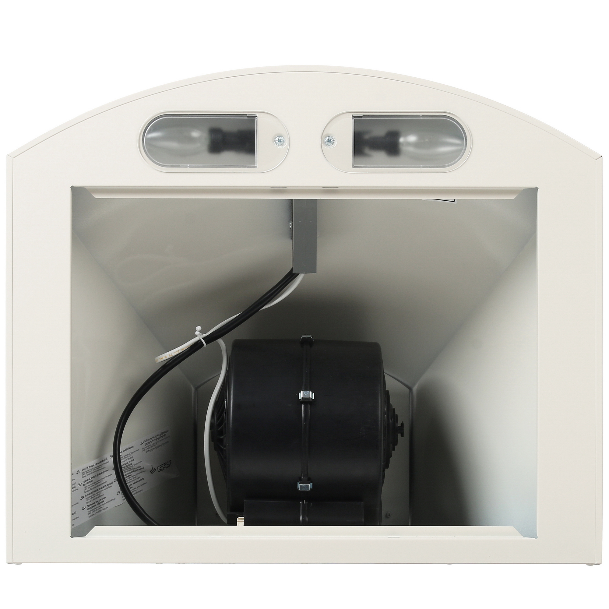 1182176 Вытяжка каминная Gefest  ВО 1604 К54 бежевый STDN-0104273 - Вид №6