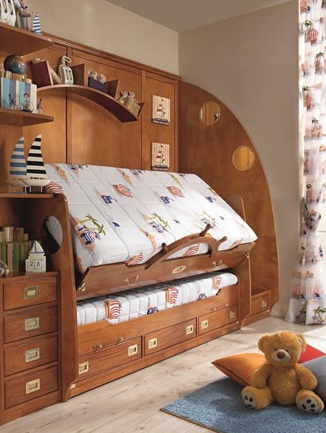 Caroti Спальня в морском стиле с выдвижной кроватью sun-id-1350355 - Вид №4