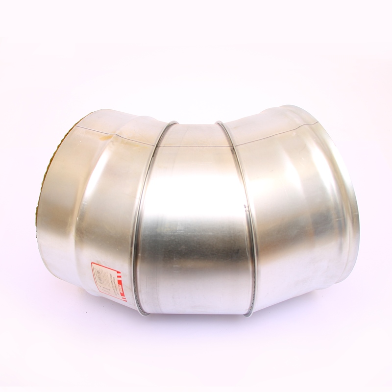 Сэндвич-колено 135" Ferrum Ф160х250 оцинкованная сталь (430/0,5мм) FD07160N4FC - Вид №2