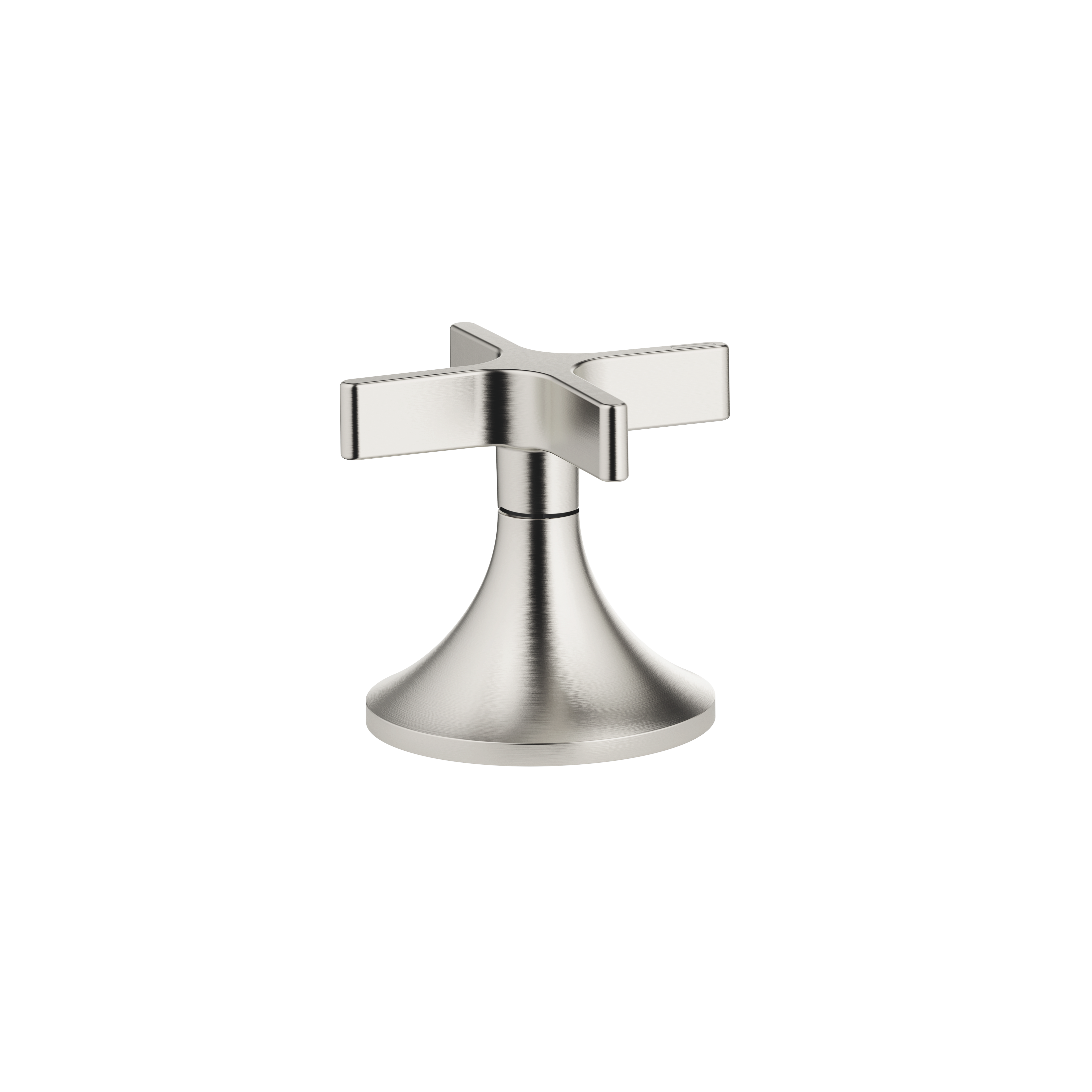 Клапан VAIA Deck, закрывающийся по часовой стрелке в холодном состоянии — матовая платина DornBracht 20000809-06
