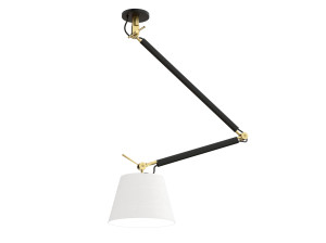 Регулируемая металлическая потолочная лампа