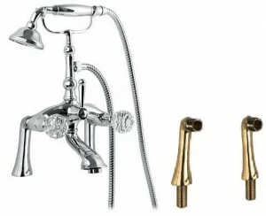 Смеситель на борт ванны с ручным душем CEZARES ATLANTIS-PBV-03/24-Sw/M