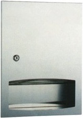 DTE0020CS Встраиваемый диспенсер для бумажных полотенец с C/Z-сгибом mediclinics 