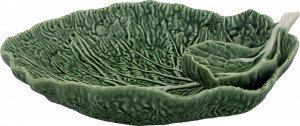 10581745 Bordallo Pinheiro Блюдо для закусок и соуса Bordallo Pinheiro Капуста 34см, керамика Керамика