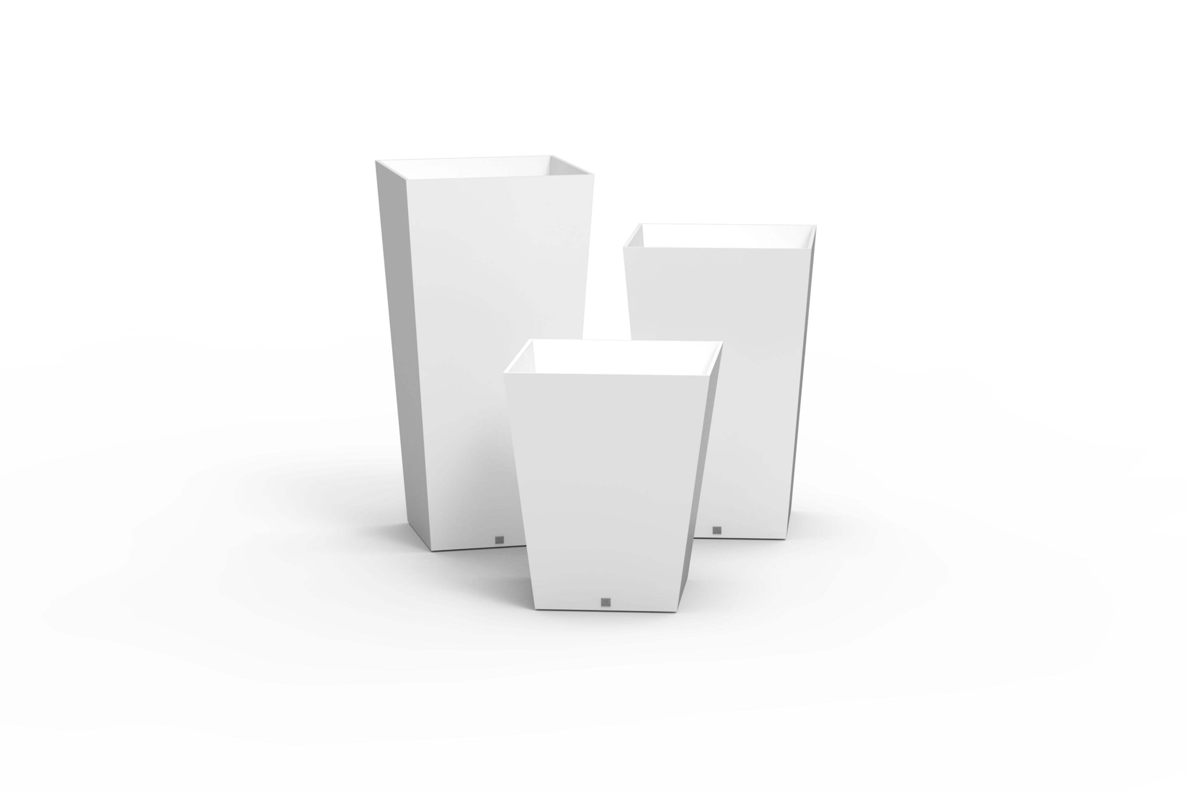 Квадратный садовый горшок из стекловолокна GANSK ARCH-00088088