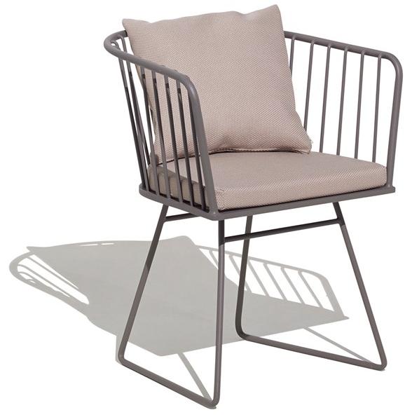 Bivaq Стул с салазками из алюминия с подлокотниками Illa sun-id-1477379 - Вид №3