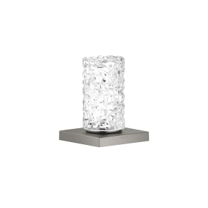 Ручка Glass Design ICE средняя – Матовая темная платина