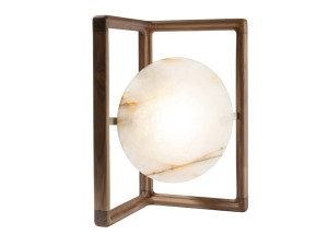 Деревянная настольная лампа