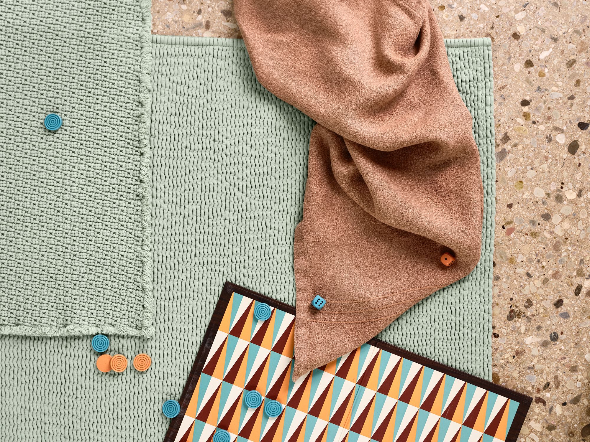 Пара льняных сотовых ванных комнат Society Limonta LIPE ARCH-00114411 - Вид №17