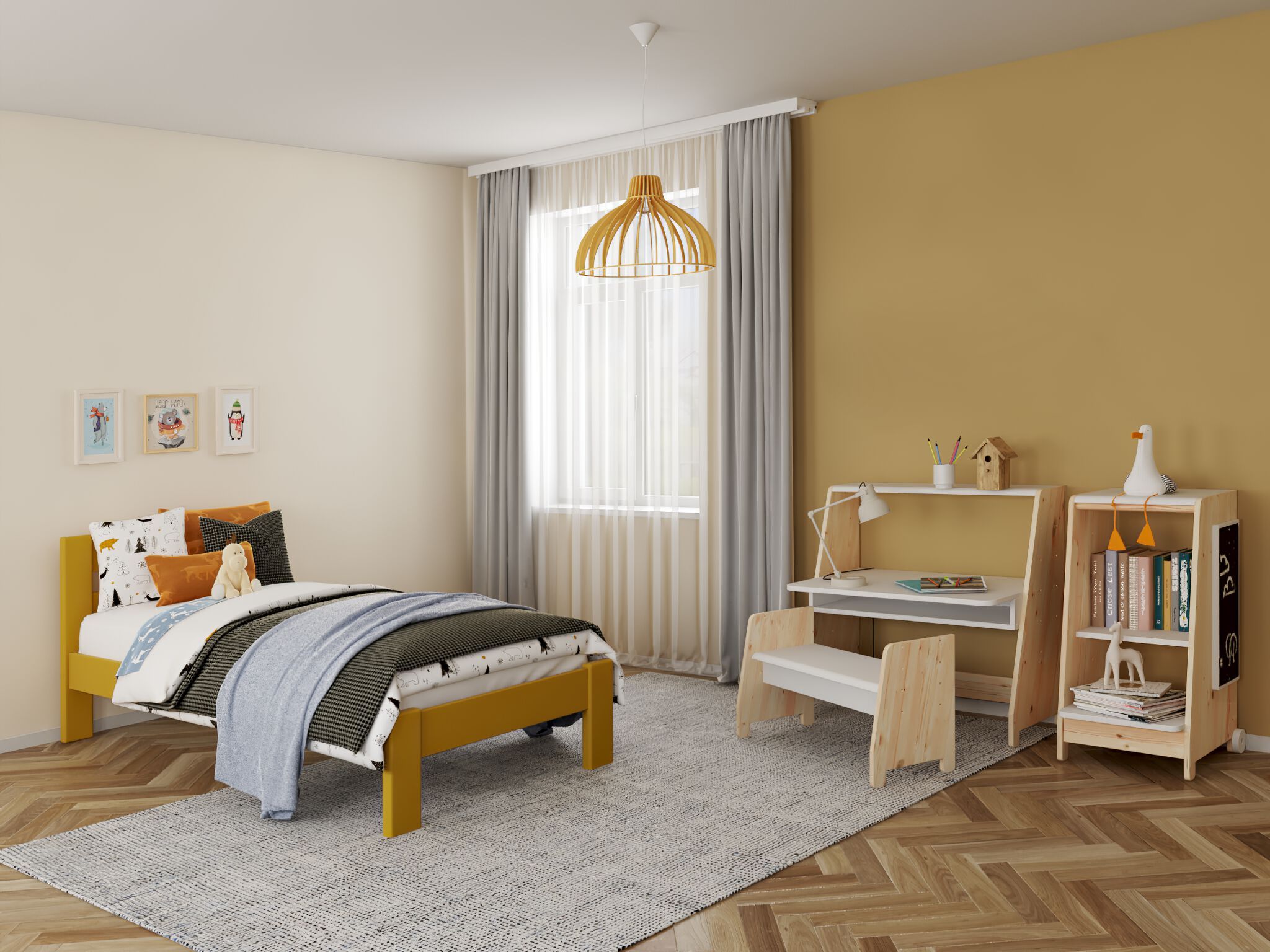 Односпальная кровать из МДФ Mathy by Bols DOMINIQUE ARCH-00141823 - Вид №5