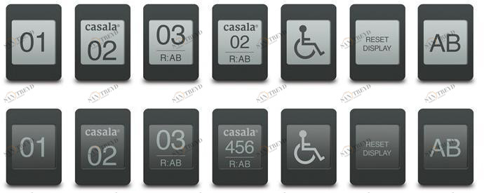 Casala Нумерация мест Zifra 1000/20