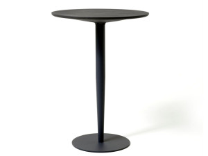 Полиэтилен высокий круглый садовый стол