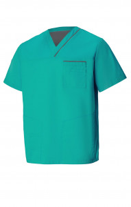 5040158 Куртка ОРИОН мужская морская волна серая  Медицинская одежда  размер 56-58/182-188