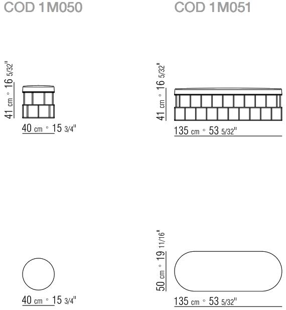 Flexform Пуф с мягкой подкладкой Riviera sun-id-1391680 - Вид №1