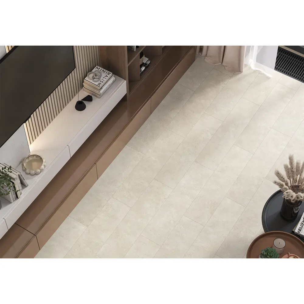Глазурованный керамогранит Alma Ceramica Concrete Floor 40 20x90 см 1.62 м² матовый цвет бежевый 89456741 STLM-2182546