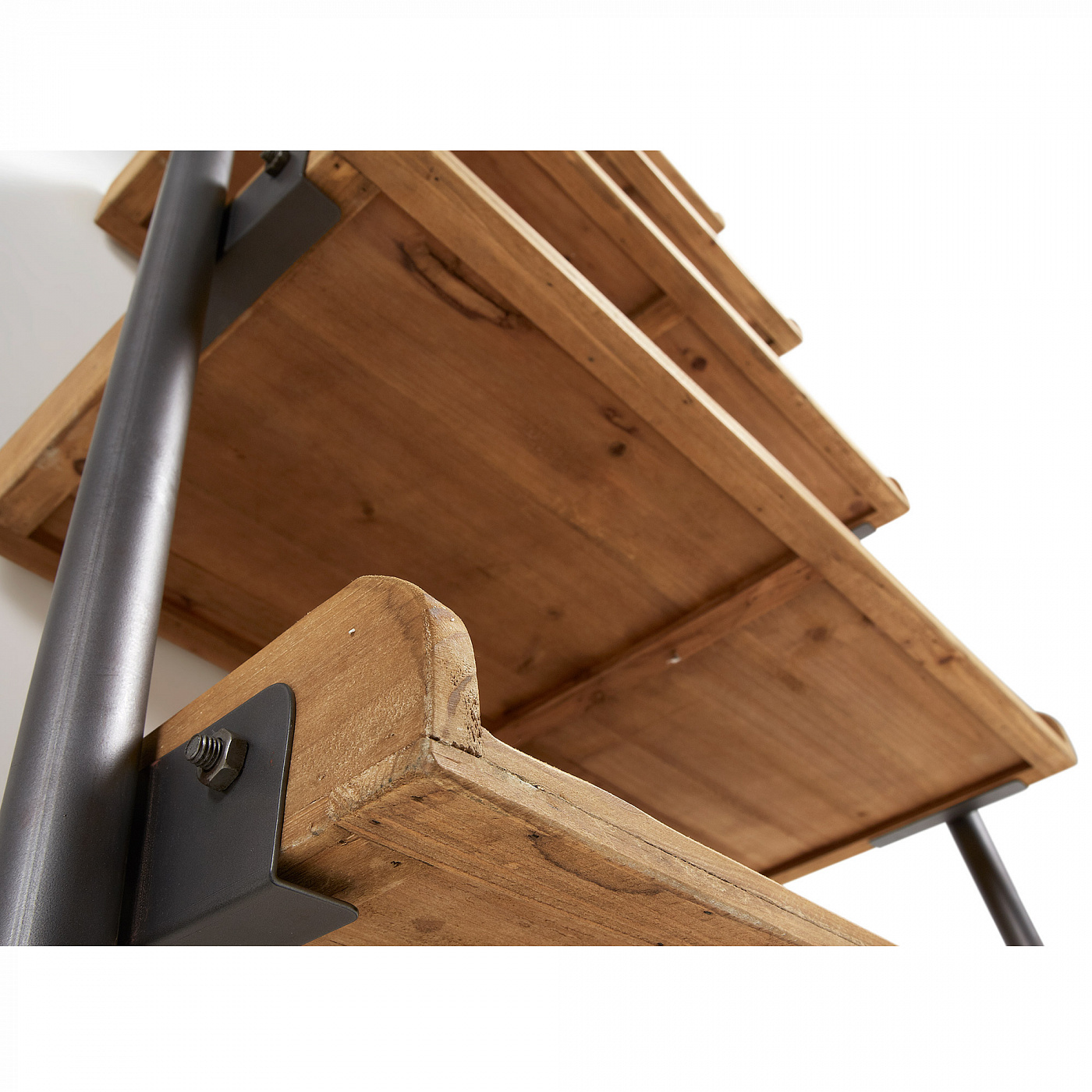 052305 Стеллаж Belamo из дерева и железа La Forma Mobela  - Вид №3