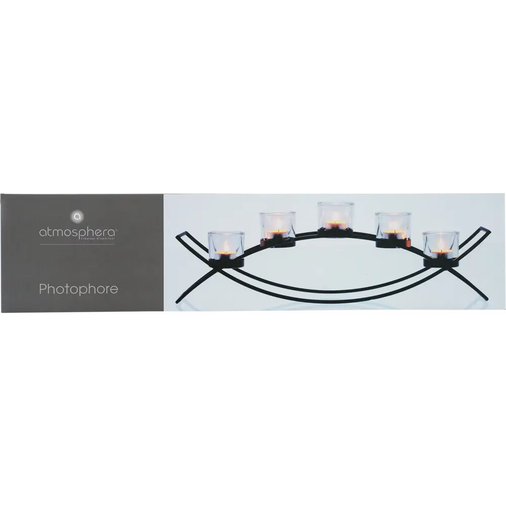 Подсвечник «Изгиб», для 5 свечей Atmosphera STLM-2031302 - Вид №2