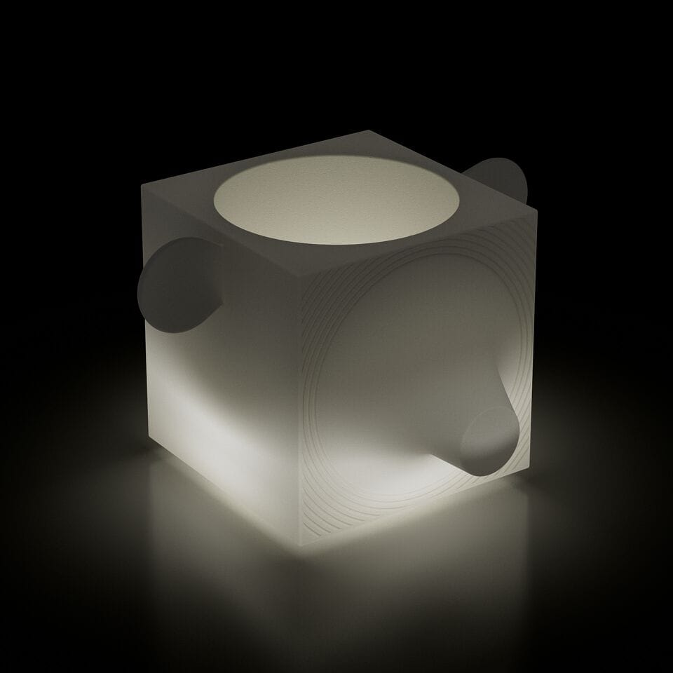 Квадратный полиэтиленовый садовый горшок Lyxo Design FERA CAPO ARCH-00031111 - Вид №10