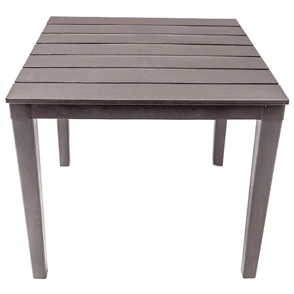 Стол садовый Элластик-Пласт Прованс 80x80 см пластик мокко STLM-2063262