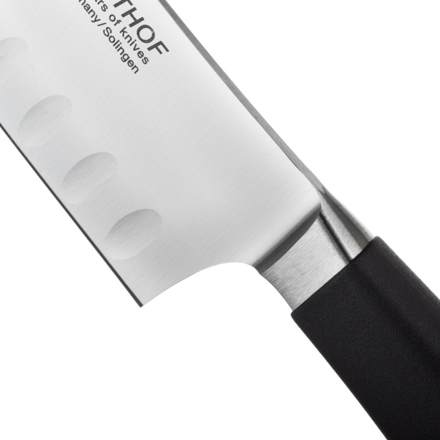 Нож кухонный японский «Шеф» Grand Prix II с углублением на кромке, 14 см WUESTHOF W4173 - Вид №3