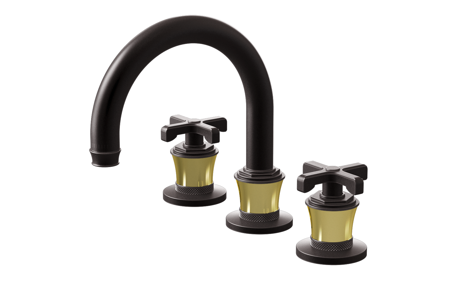 E-11612-R3PB-C20B-GM Смеситель для умывальника на 3 отвертия GRAFF Vignola