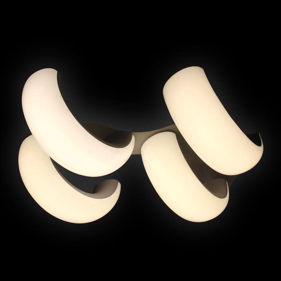 Потолочная светодиодная люстра Ambrella light Orbital Cloud FC11/4 WH 80W D620*500 AMBRELLA LIGHT ORBITAL CLOUD 220087 Белый  - Вид №2
