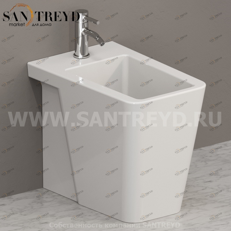 IN009BI Биде напольное INCANTHO Ceramica Globo