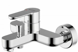 Смеситель для ванны с коротким изливом  БЕЗ аксессуаров STREAM F63783C-01A bravat