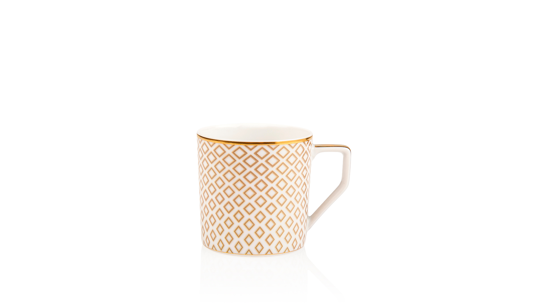 10621298 Rosenthal Чашка для эспрессо с блюдцем Rosenthal Францис Карро Беж 70мл, фарфор Фарфор  - Вид №1