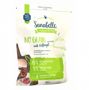 ПР0019713 Корм для кошек No Grain беззлаковый птица сух. 400кг SANABELLE