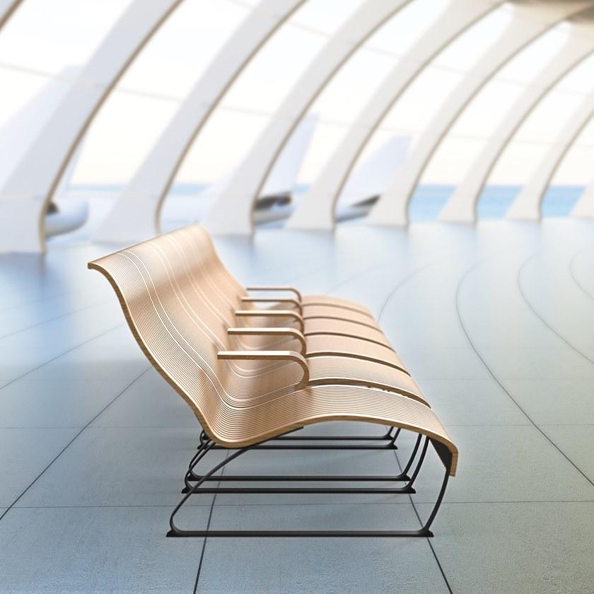 Green Furniture Concept Скамья со спинкой Nova c sun-id-1377962 - Вид №13