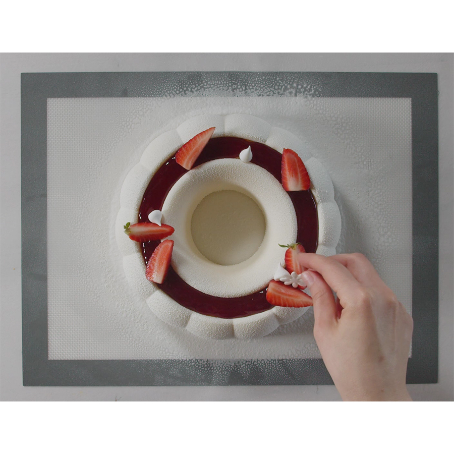 27.227.87.0165 Форма для приготовления кексов armony 22 х 6 см силиконовая Silikomart  - Вид №5