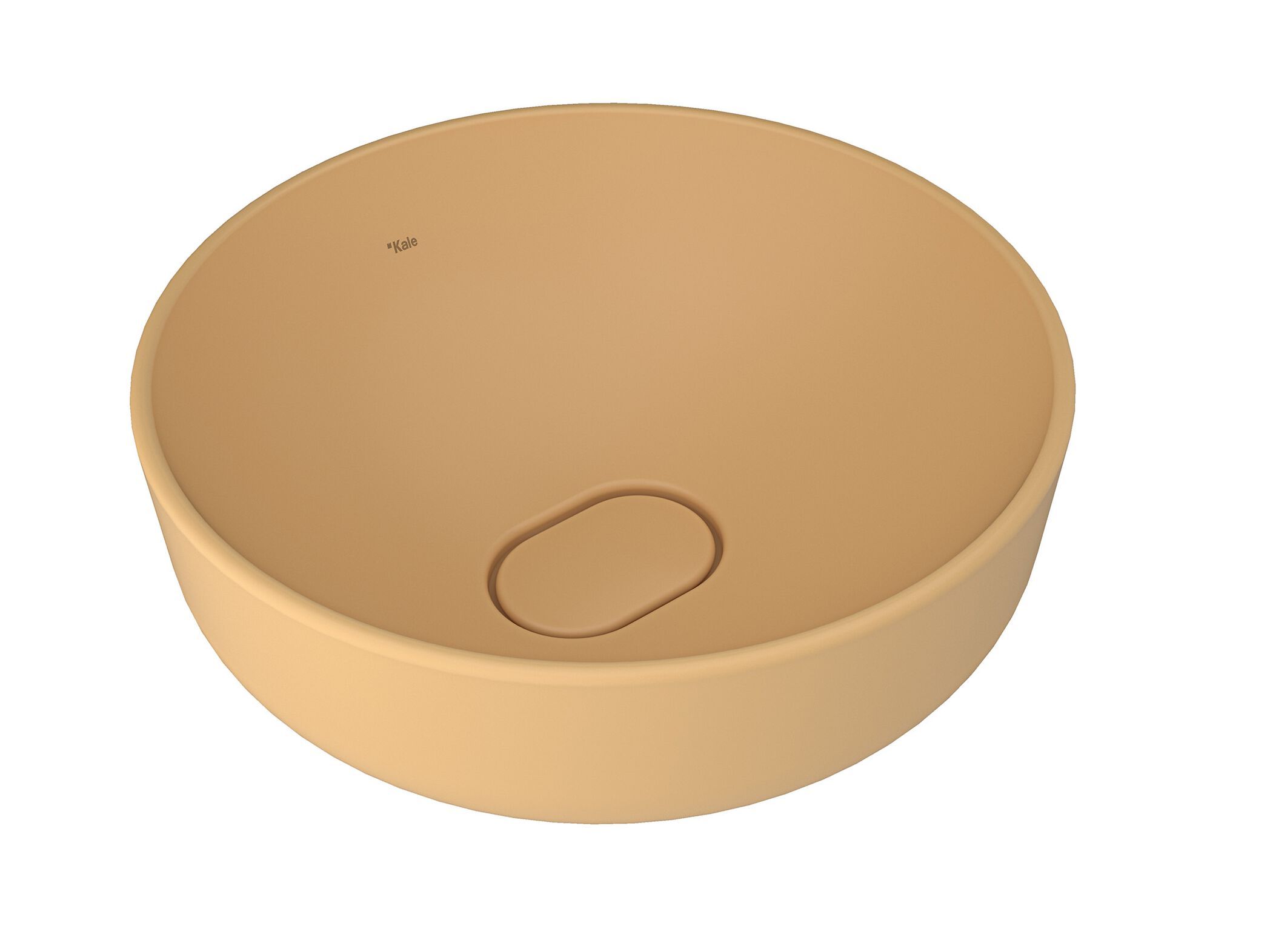 Круглый умывальник Fireclay Kaleseramik сантехника ARCH-00076088 - Вид №3