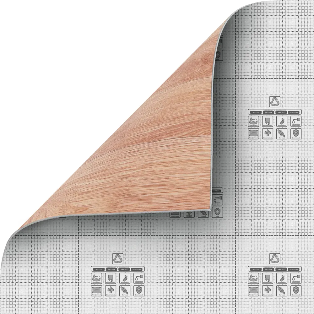 Santreyd Линолеум Дуб Поларис - классическое дерево для теплого пола 13530967 STLM-0003266 - Вид №4