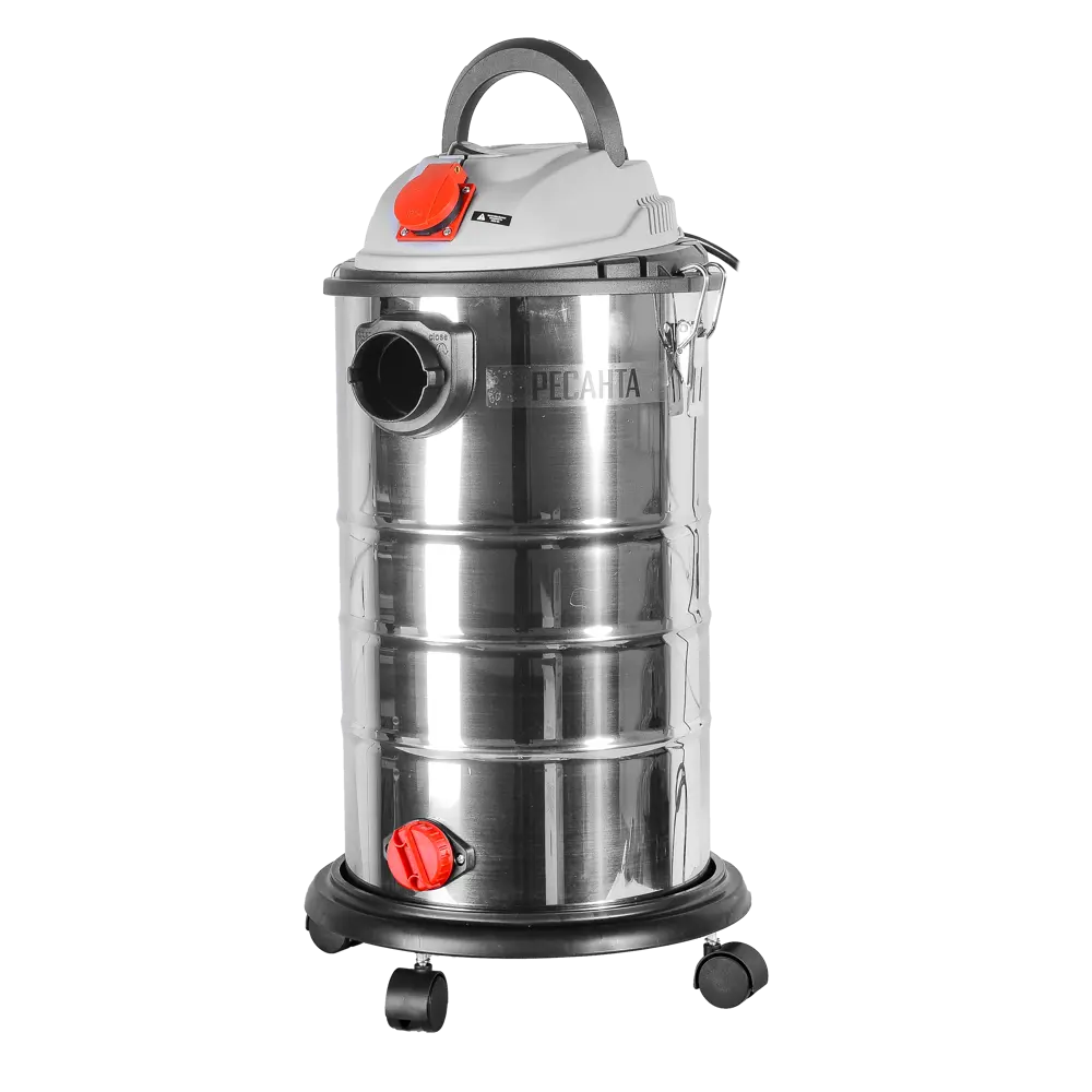 Строительный пылесос Ресанта ПС-195ЛМ для сухой и влажной уборки 87712158 STLM-1375620