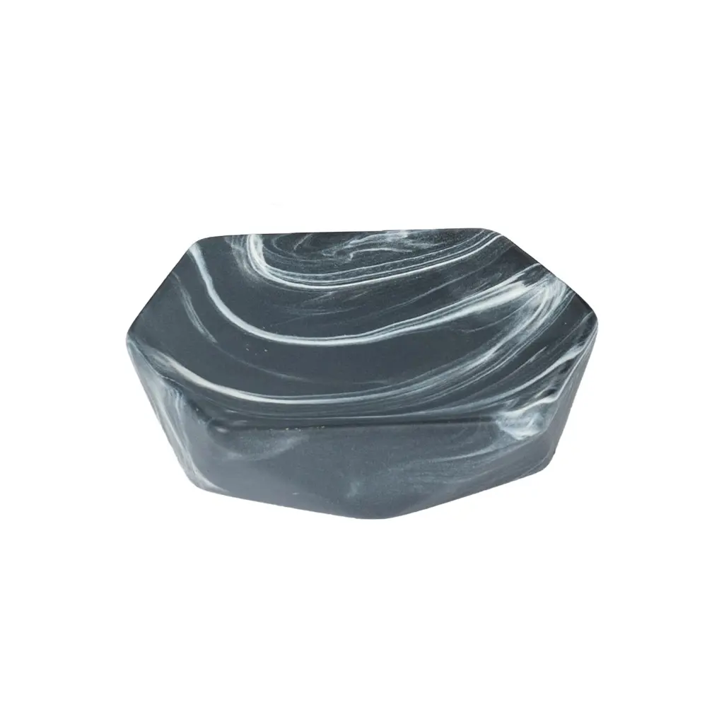 Керамическая мыльница LEMER Maggiore серого цвета 89384969 STLM-1569061